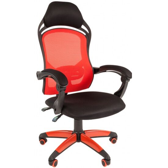 Офисное кресло Chairman Game 12,черн.красный RU - 1