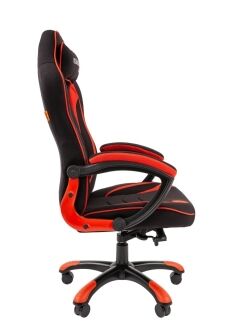 Игровое кресло Chairman game 28 чёрное/красное RU - 5
