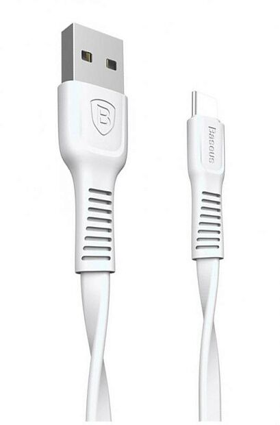 Кабель Baseus Tough Series Cable For USB-Type-C 2A 1m (White/Белый) - 1