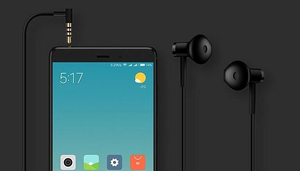 Наушники вкладыши Xiaomi Mi Earbuds (Black/Черный) RU - 6