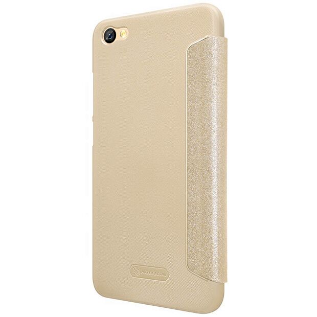 Чехол для Redmi Note 5A Nillkin Sparkle Leather Case (Gold/Золотой) : характеристики и инструкции - 5
