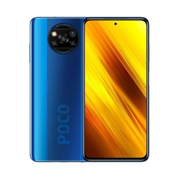 Смартфон POCO X3 NFC 6/64GB (Blue) - 1