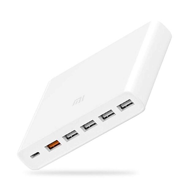 Сетевое зарядное устройство Xiaomi Mi Charger 6 USB Quick Charge 60W (White/Белый) - 4