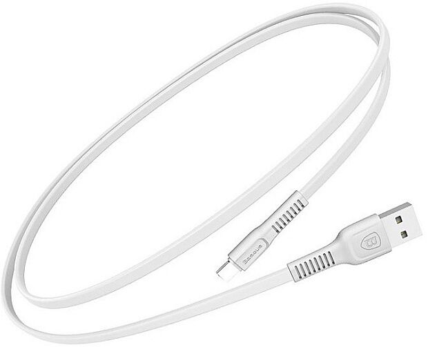 Кабель Baseus Tough Series Cable For USB-Type-C 2A 1m (White/Белый) - 3