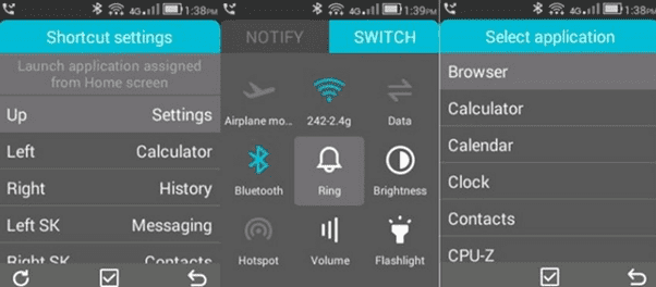 Функции меню телефона Xiaomi Qin AI 1S