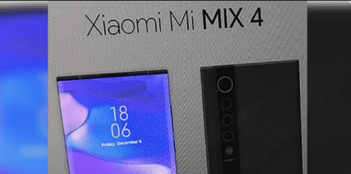 в сеть просочился плакат с изображением Xiaomi Mi Mix 4
